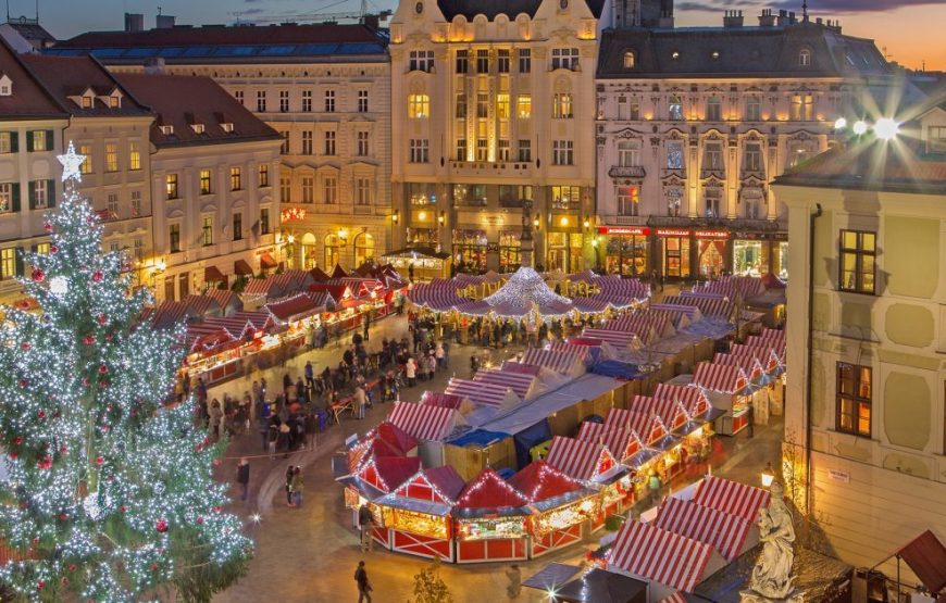 Bratislava Yeni İl Turu 2027 – Slovakiyada Yeni İl Səyahəti 🎄✨